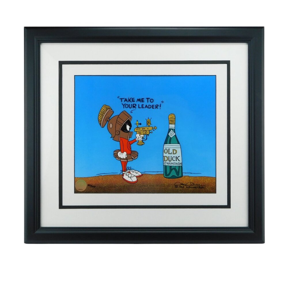 Marvin The Martian Chuck Jones Cel Signed Limited Edition Cell Art